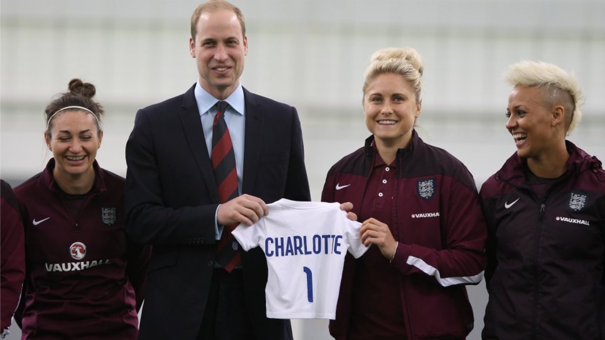 Prince William vists England's women's national team Sports Illustrated