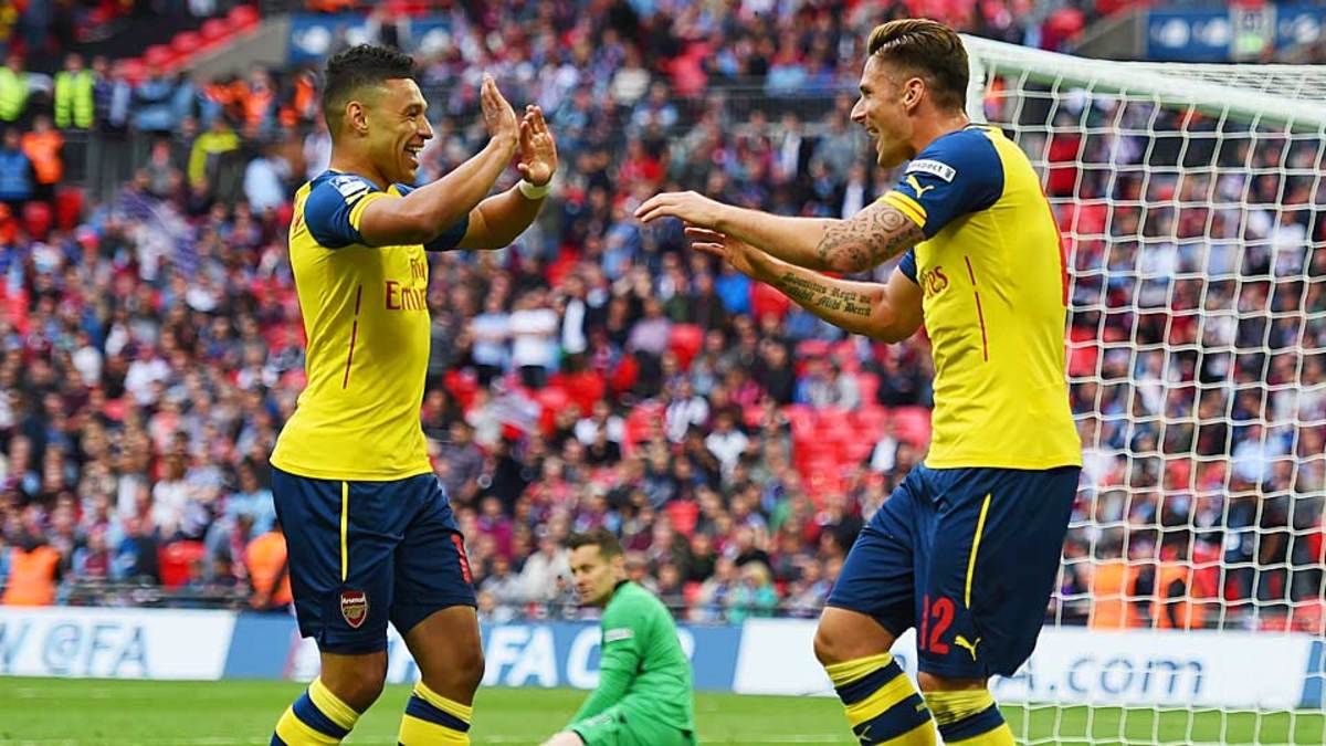 Giroud Last Goal / Arsene Wenger: Olivier Giroud's goal was a work of
