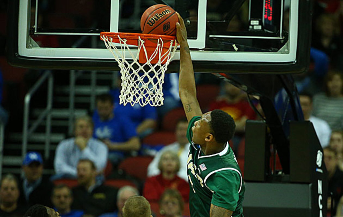 Chris Cokley's dunk made it clear the Blazers wouldn't be going away against No. 3 seed Iowa State.