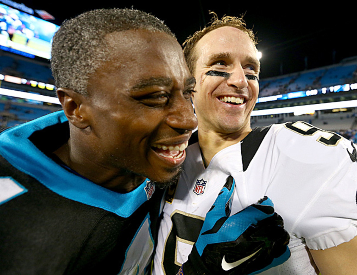 Harper, the Saints' second-round pick in '06, and Brees played together for eight seasons before "Uncle Rome" headed to Carolina. (Streeter Lecka/Getty Images)