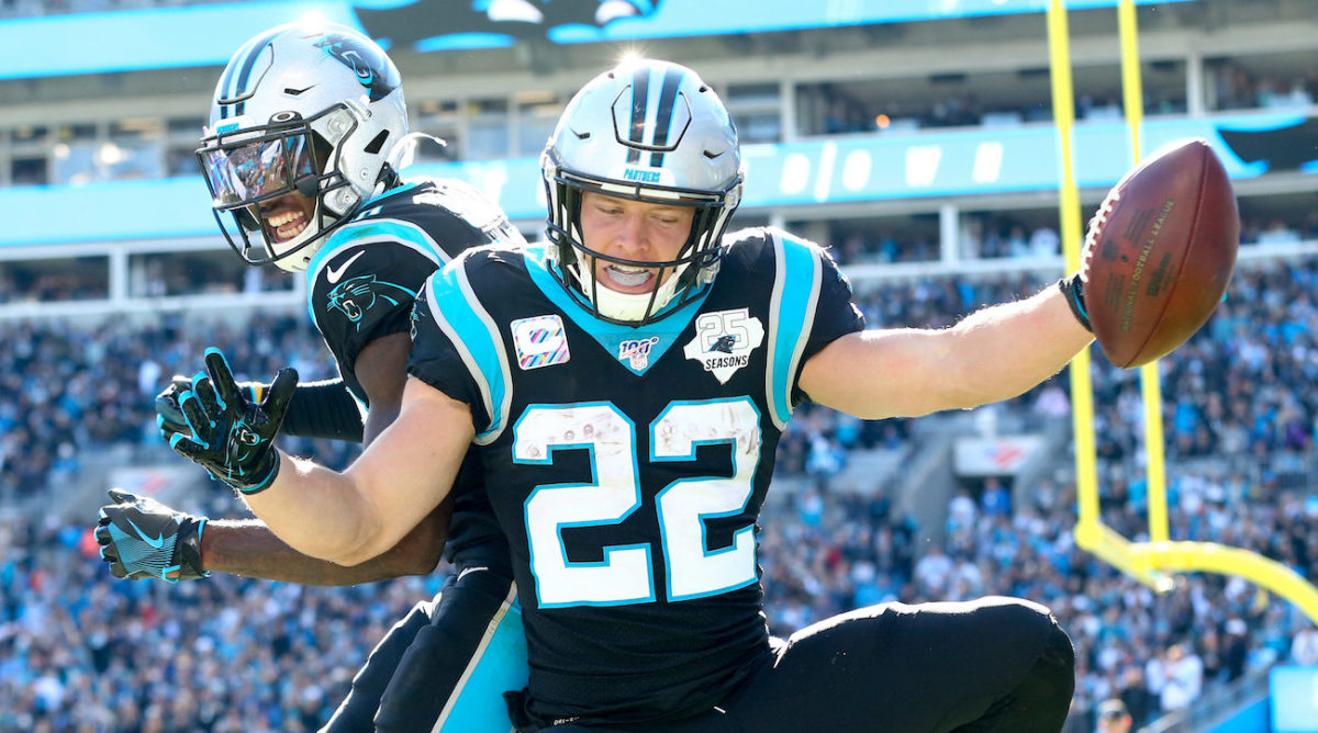 Carolina Panthers RB Christian McCaffrey