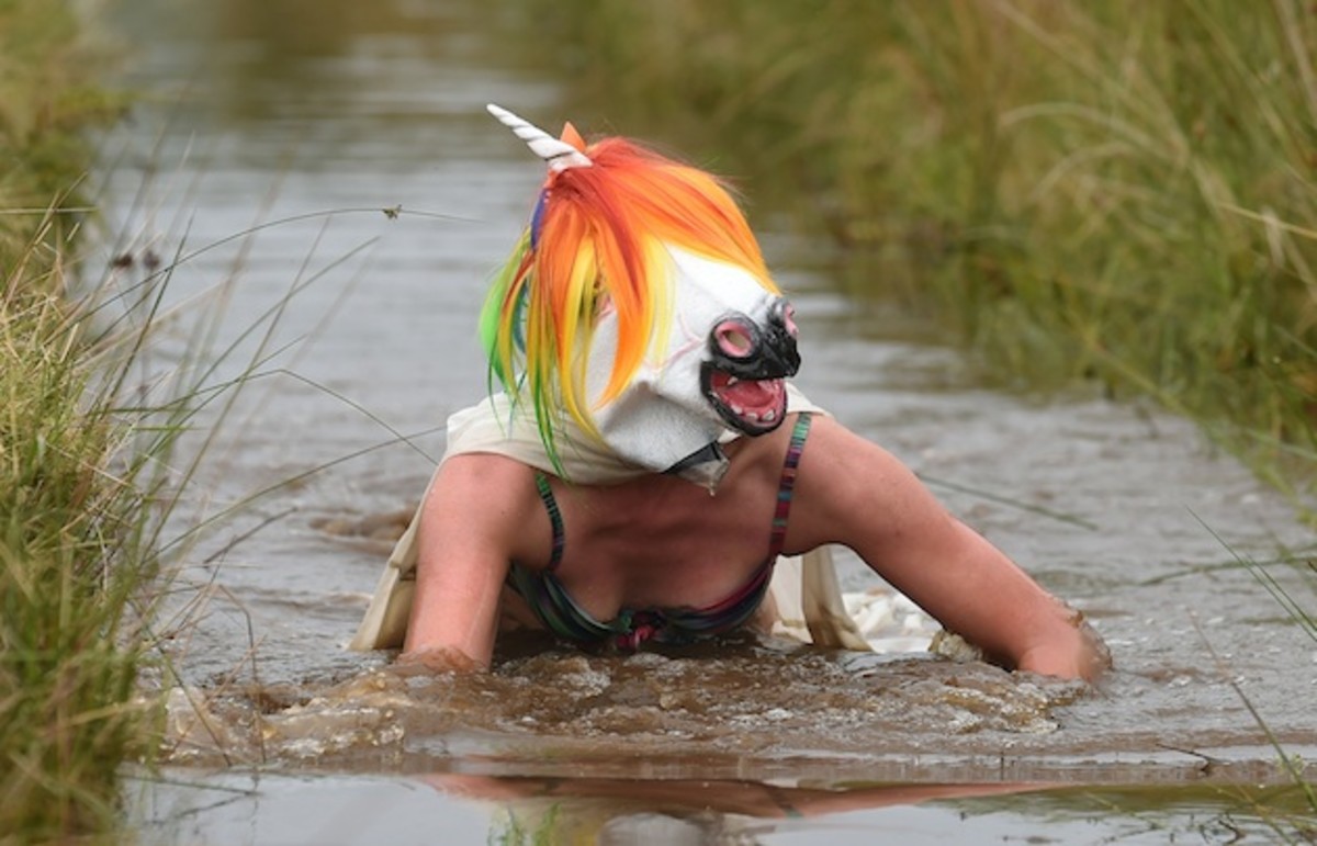 Checking out the World Bog Snorkelling Championships in Wales Sports