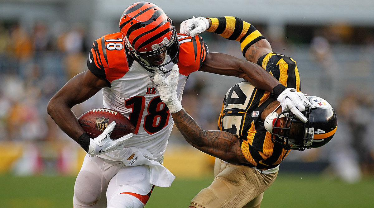 A.J. Green and the Bengals beat the Steelers to improve to 7-0.