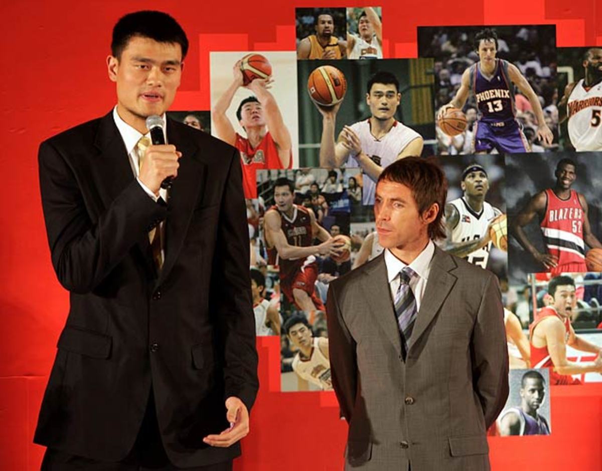 Yao Ming and Steve Nash