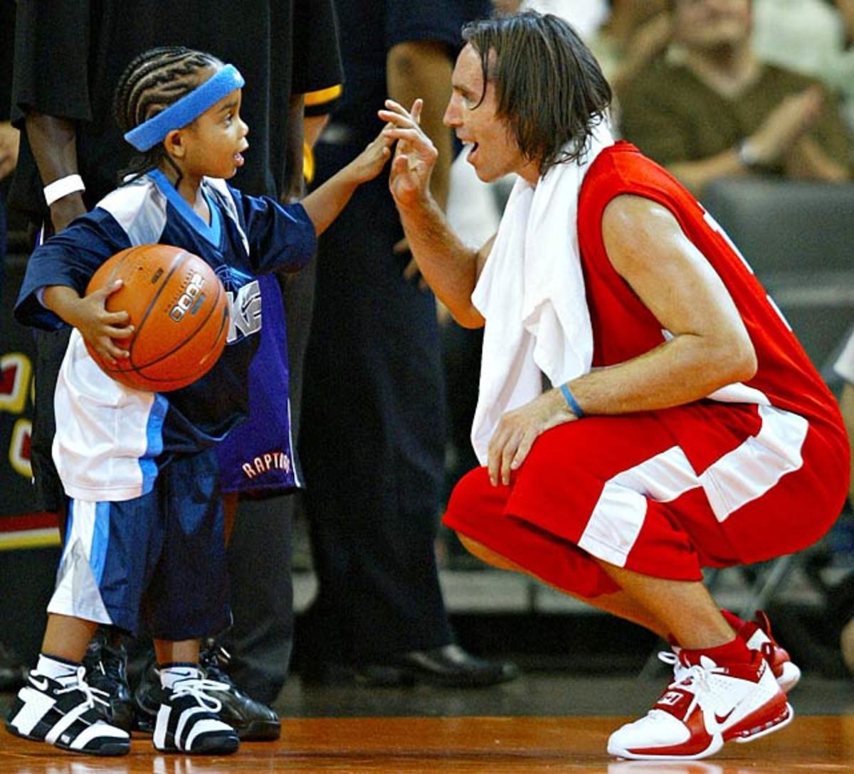 Steve Nash and Fan