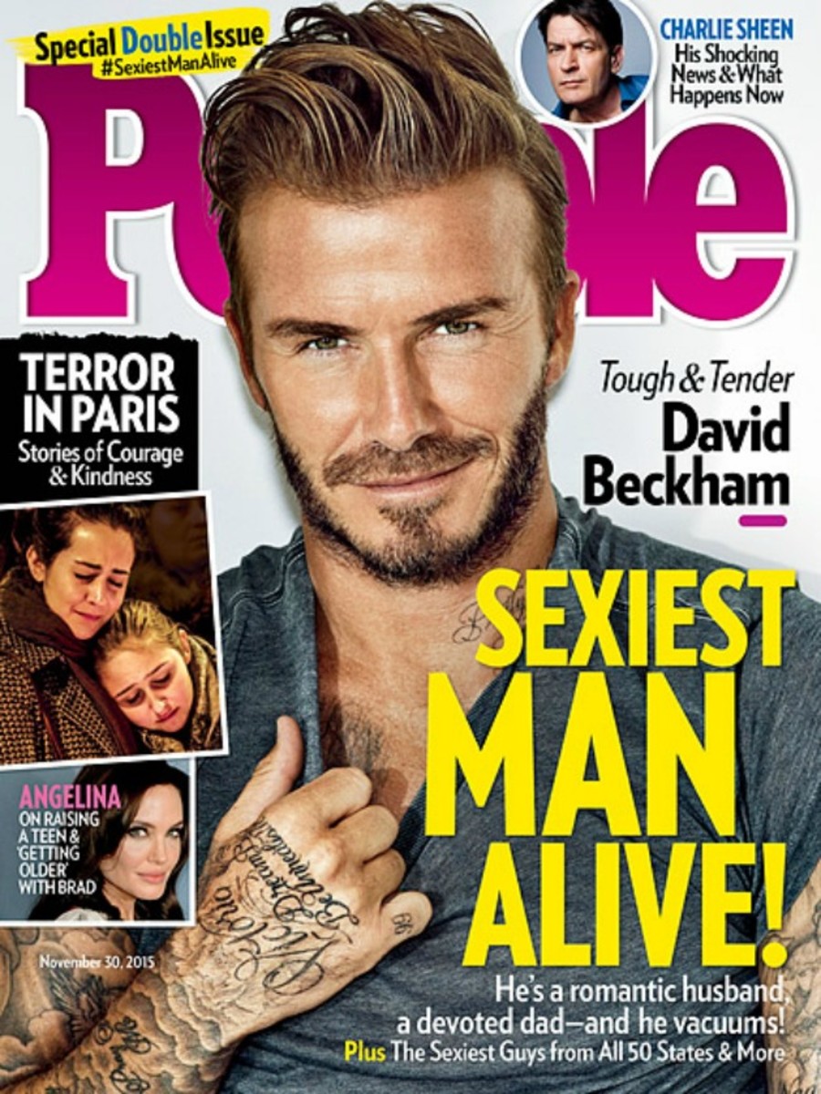 David Beckham named People’s ‘Sexiest Man Alive’ - Sports Illustrated
