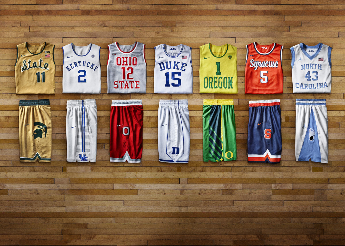The evolution of Nike's college basketball uniforms - Sports Illustrated