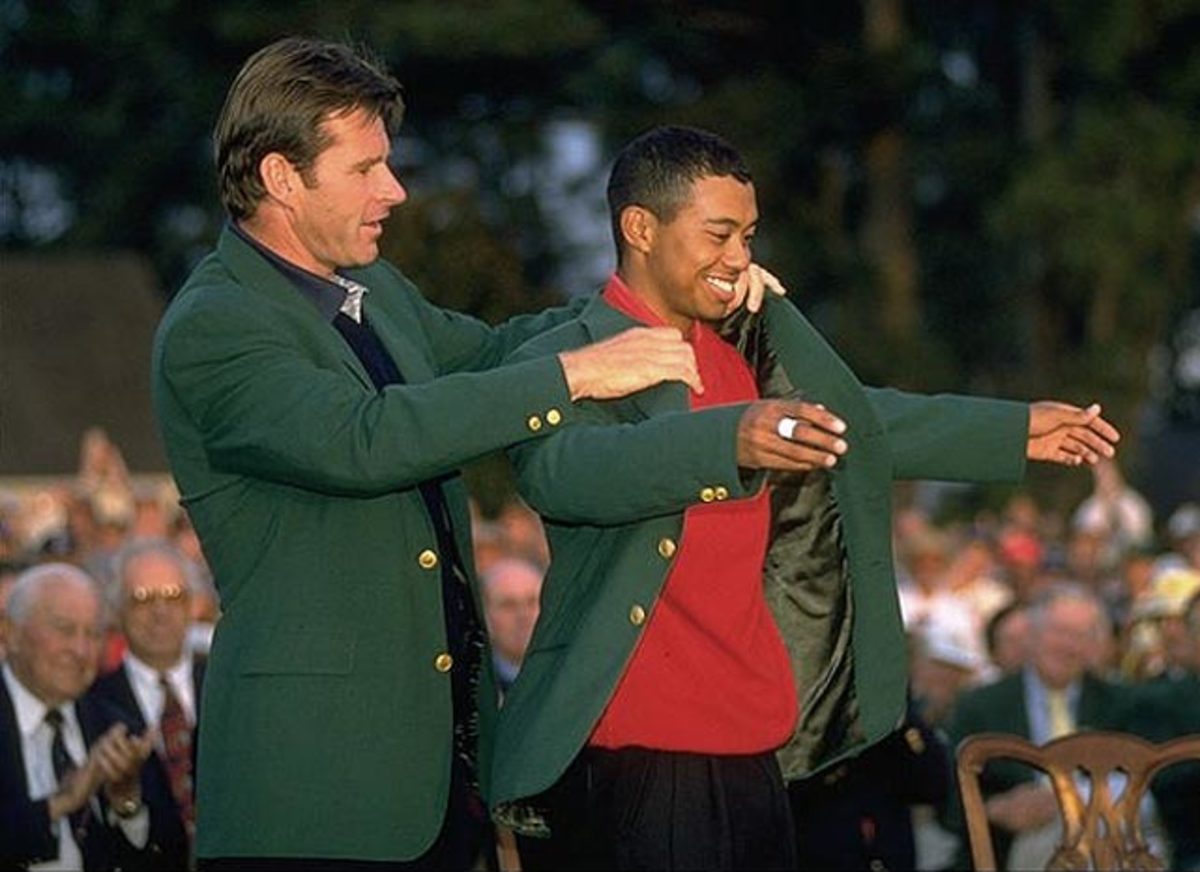 Nick Faldo, Tiger Woods