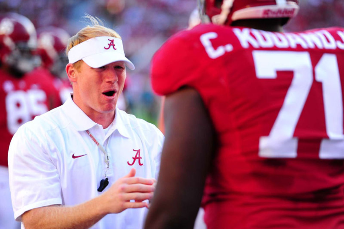 Cochran, Bama’s strength coach, has helped players make the transition to NASCAR. (Al Tielemans/Sports Illustrated)
