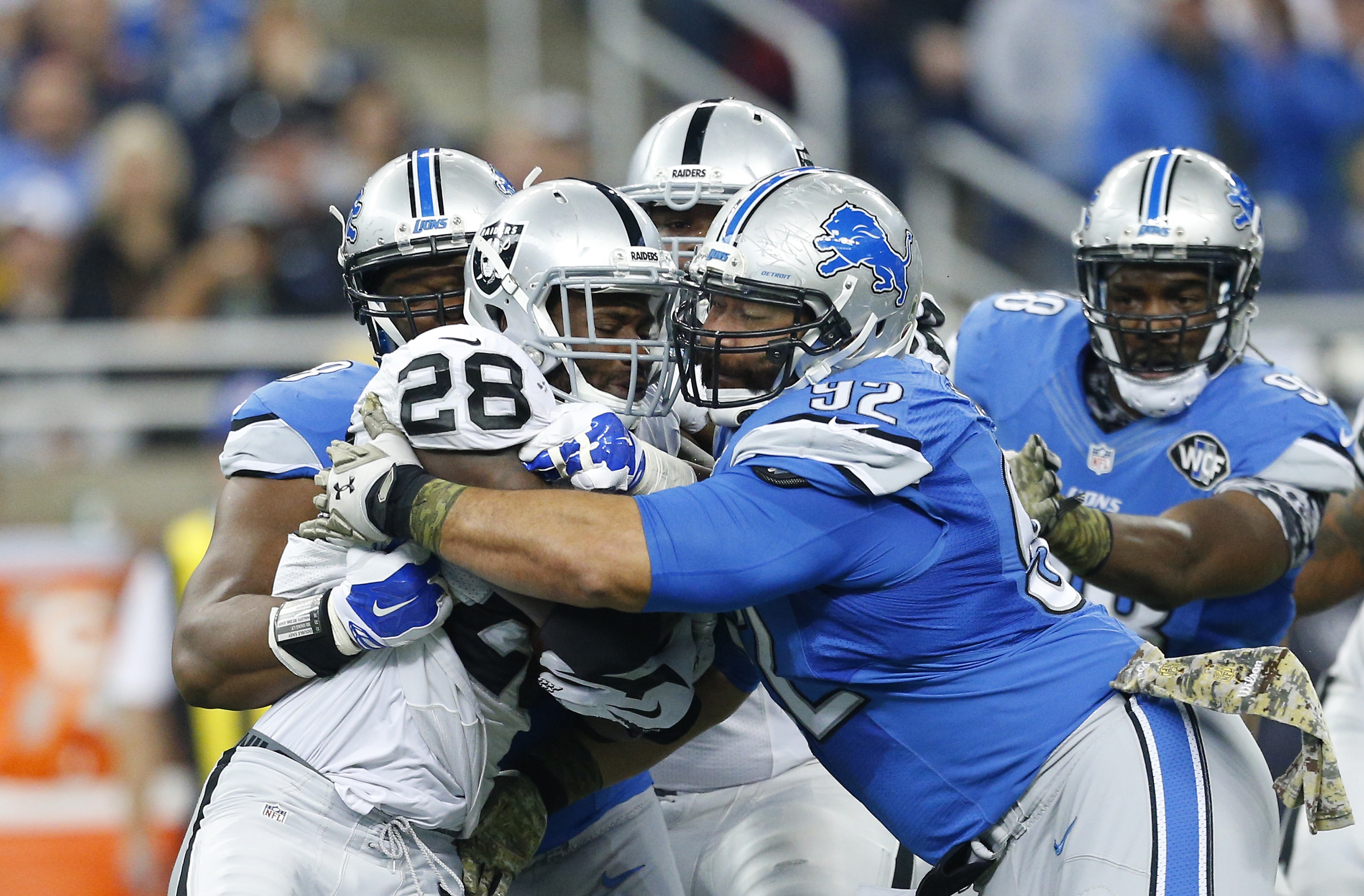 Caldwell No 'magic' behind better Detroit defense Sports Illustrated