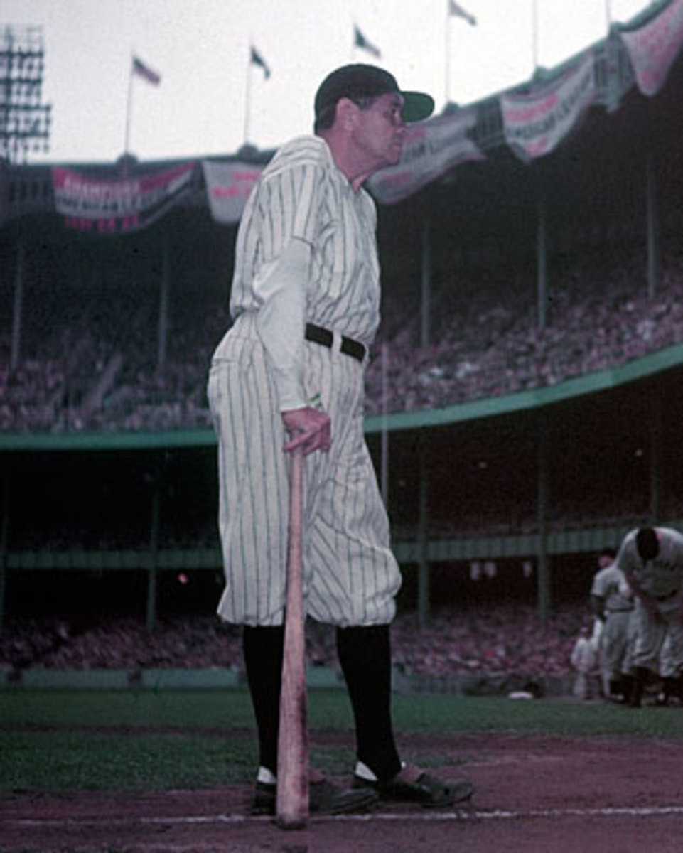 Ruth's famous number 3 was retired on June 13, 1948. He died that Aug. 16.