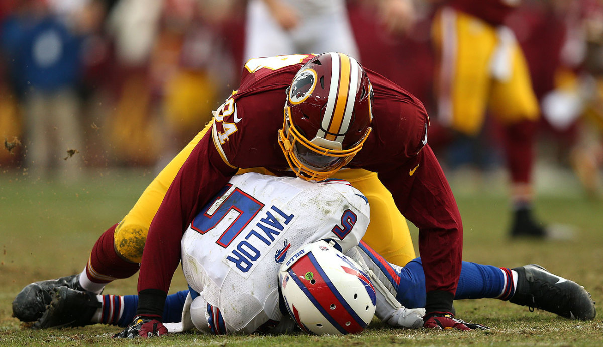 Preston Smith and Washington kept playoff hope alive while ending the Bills' slim shot.