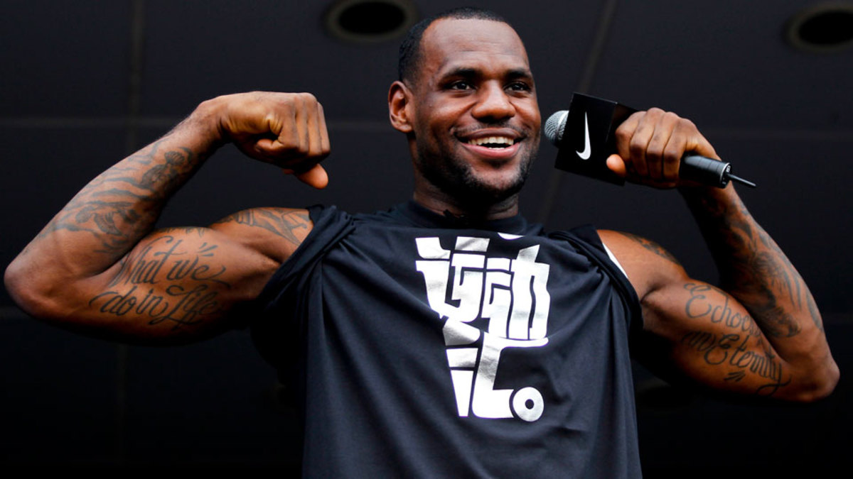lebron lifetime deal with nike