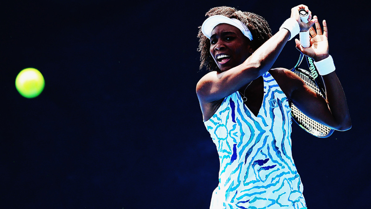 Venus Williams, CoCo Vandeweghe, Lauren Davis Americans in Auckland