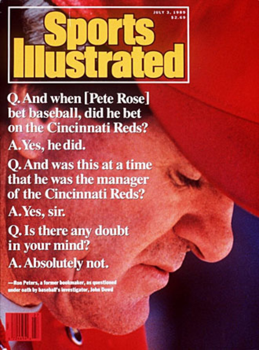 An investigation in 1989 led to Rose's banishment from baseball.