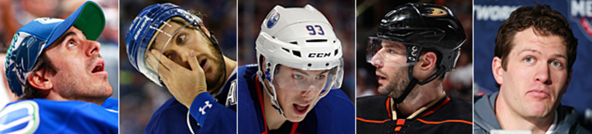 Ryan Miller, Ryan Callahan, Ryan Nugent-Hopkins, Ryan Kesler, Ryan Suter