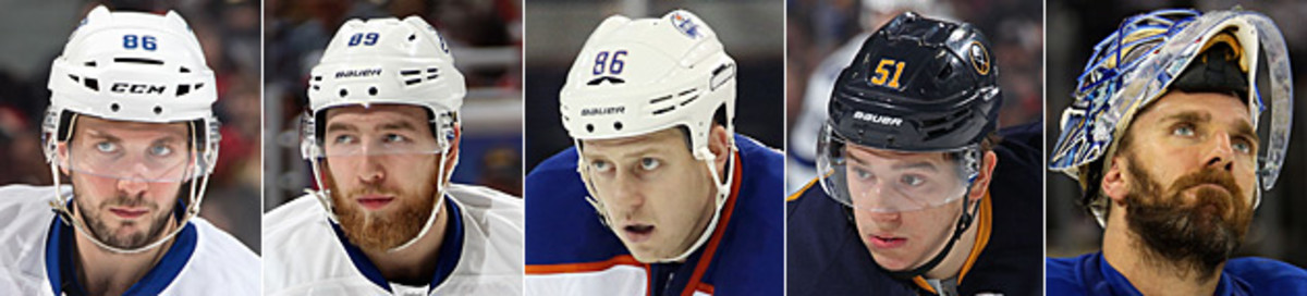 Nikita Kucherov, Nikita Nesterov, Nikita Nikitin, Nikita Zadorov, Henrik Lundqvist