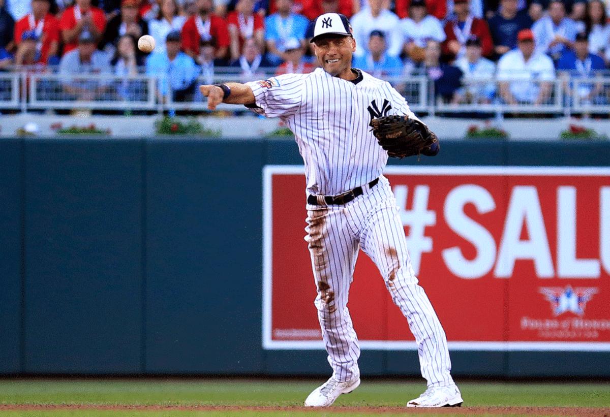 Derek Jeter savors his final bow