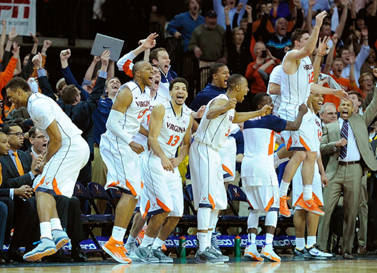 None of the players on the Virginia team were even born the last time their team won an outright ACC title. ( Rich Barnes/Getty Images)