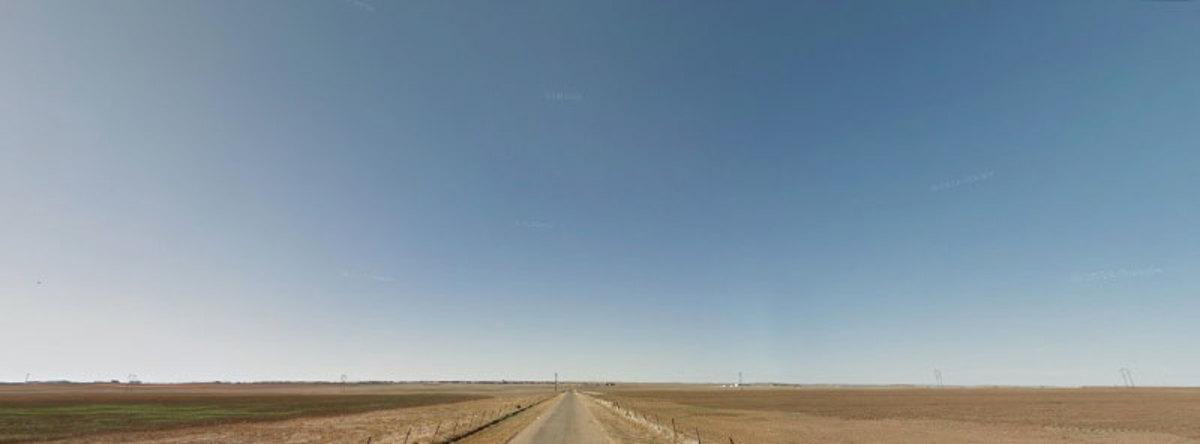 The view from Bushland. (Google)