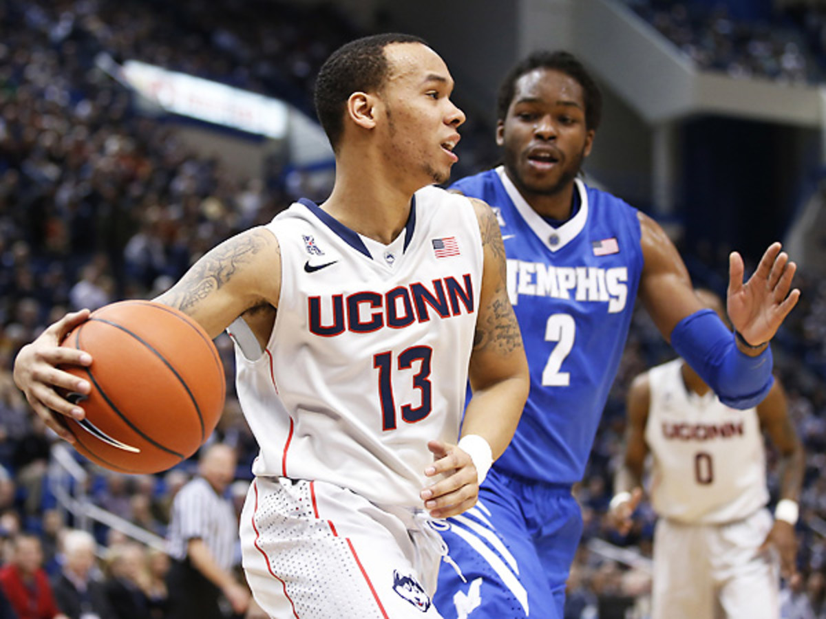 Shabazz Napier was unstoppable in UConn's OT win over Memphis. (David Butler II/USA Today Sports)