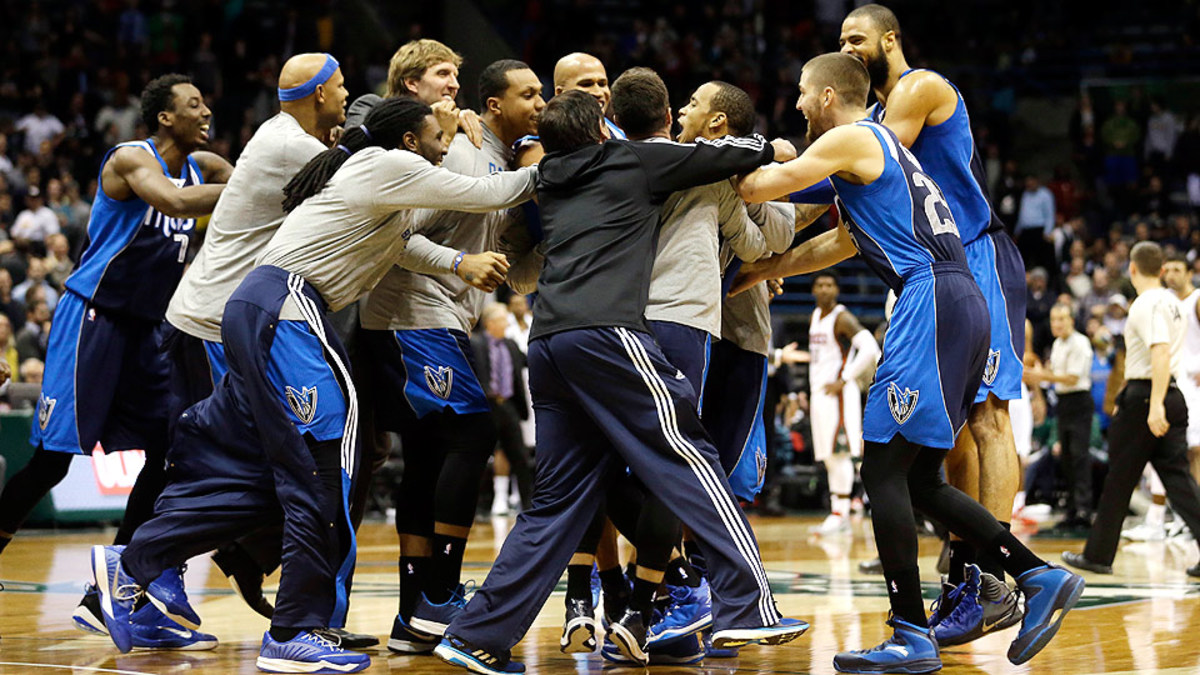 Video Mavericks' Monta Ellis nails buzzer beater to defeat Bucks