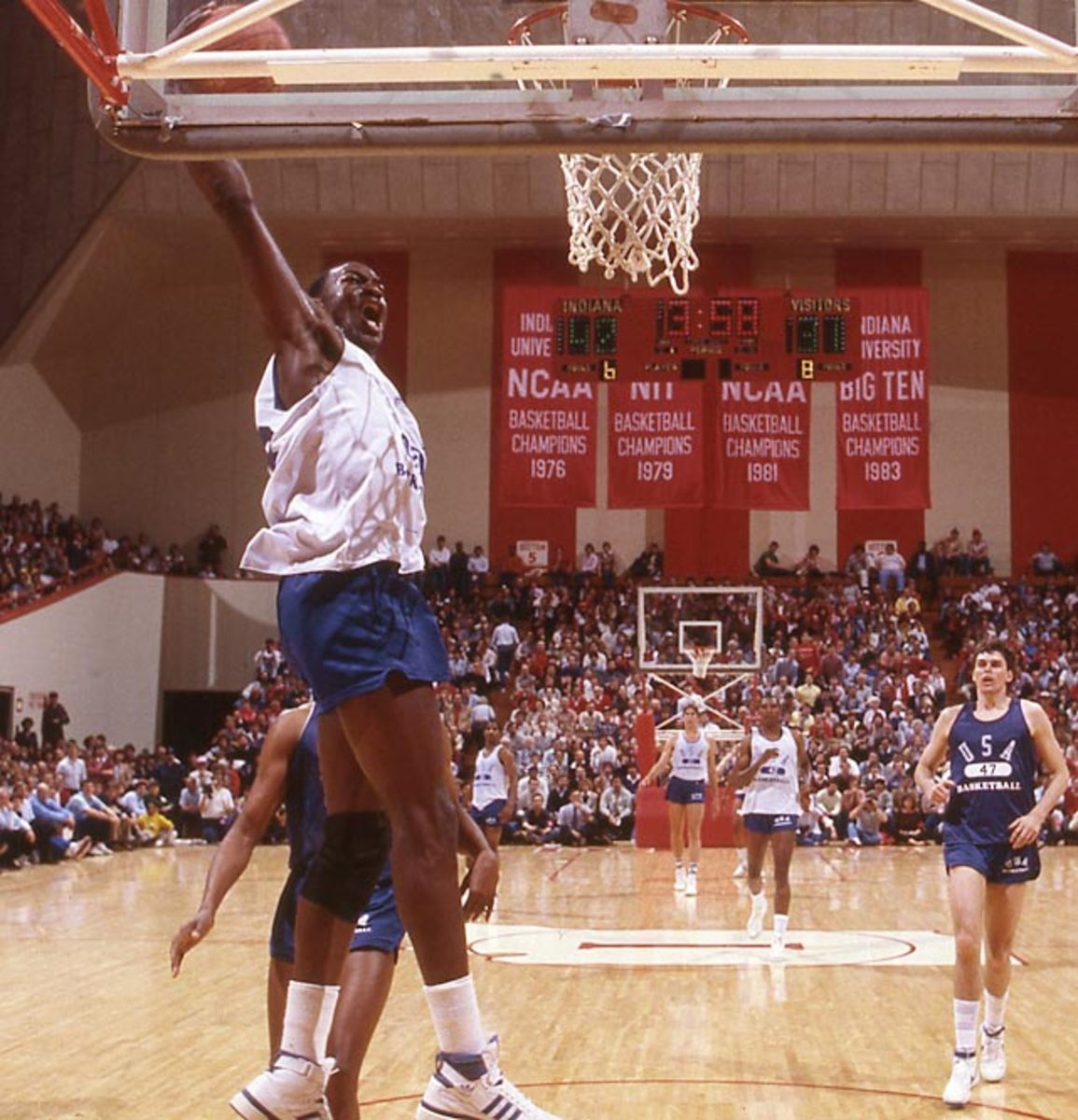 Lot Detail - 1984 MICHAEL JORDAN OLYMPIC TRIALS GAME WORN & TEAM