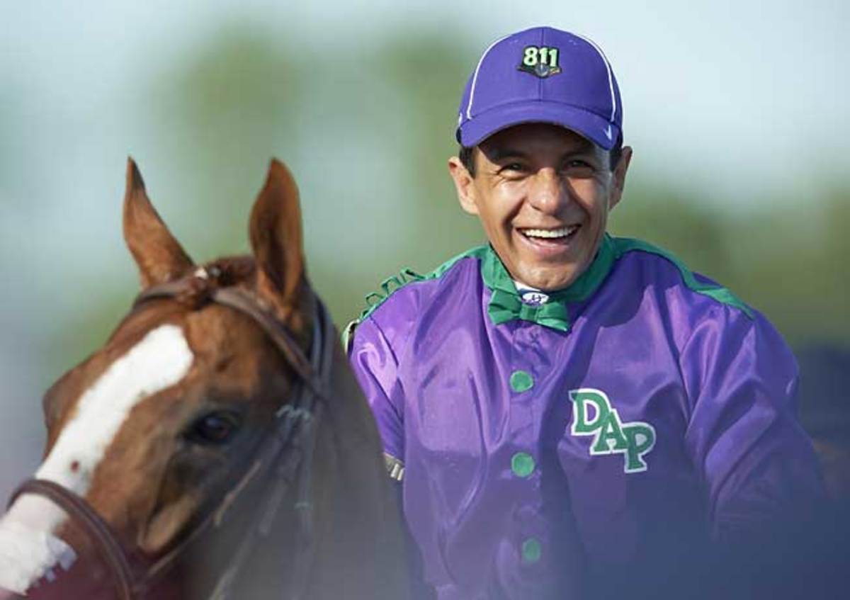 Victor Espinoza, who won the 2002 Derby and Preakness on War Emblem, liked California Chrome.
