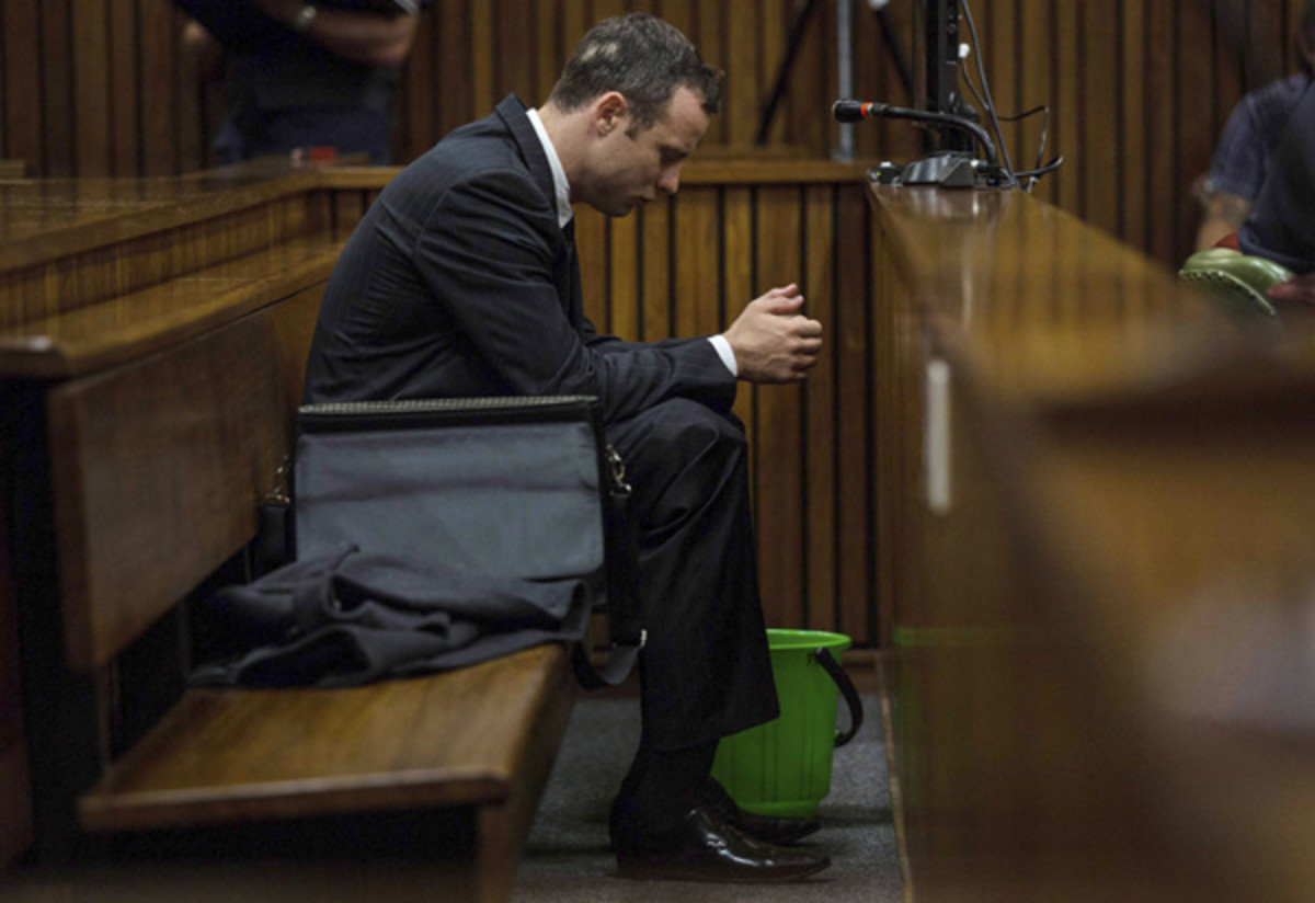Oscar Pistorius faces four total charges, one of which is premeditated murder. (Kevin Sutherland/The Times/Gallo Images - Pool/Getty Images