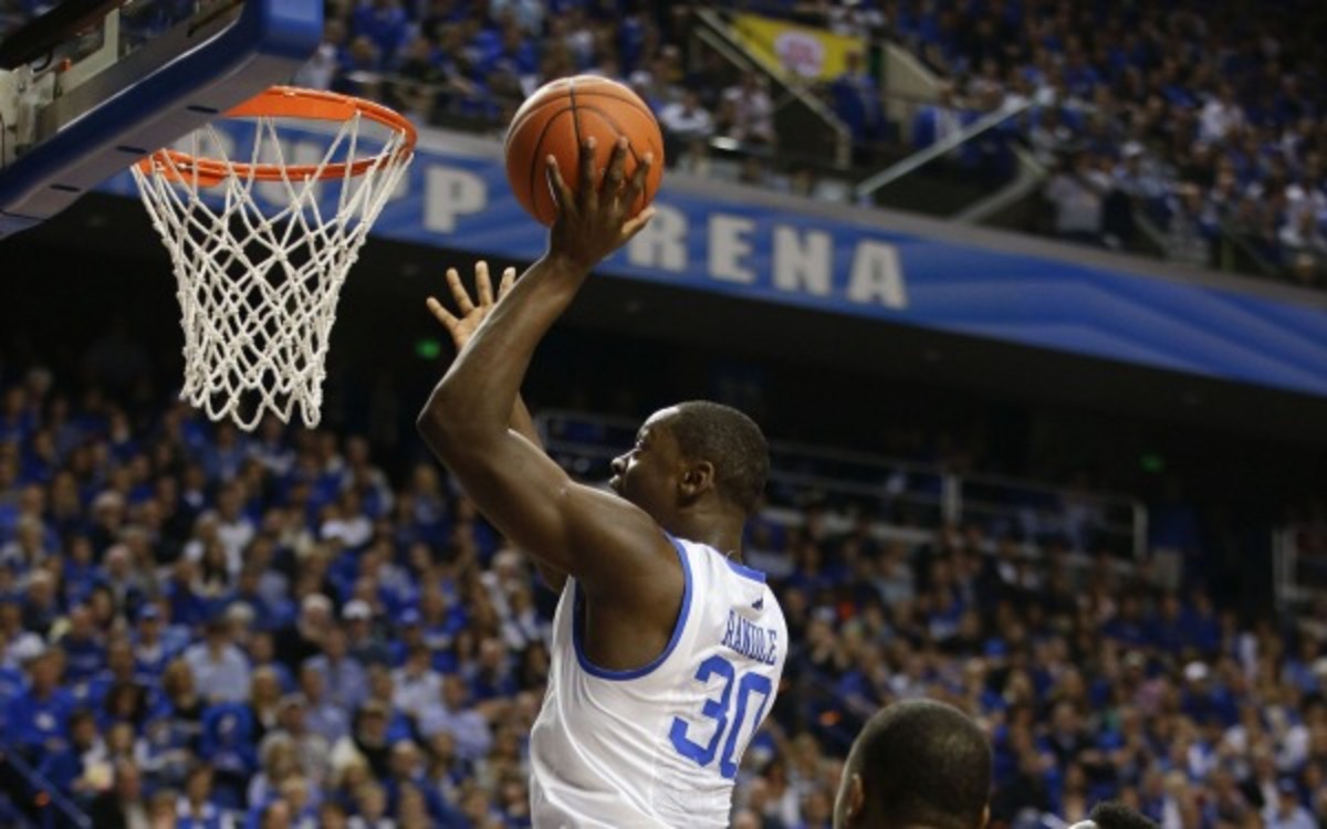 Julius Randle leads Kentucky in scoring and rebounding. (Mark Cornelison/Lexington Herald-Leader/MCT via Getty Images)