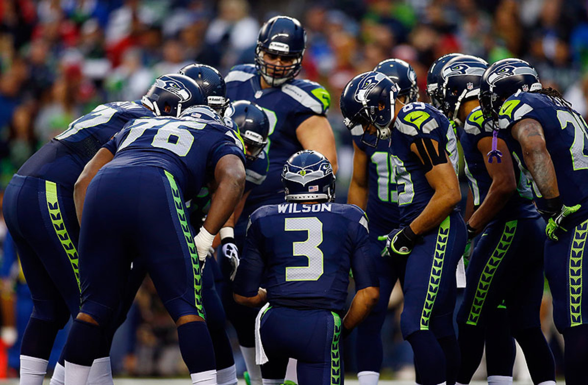 The Seahawks will be trying to become the first back-to-back Super Bowl winners since the Patriots in 2003-04. (Jonathan Ferrey/Getty Images)