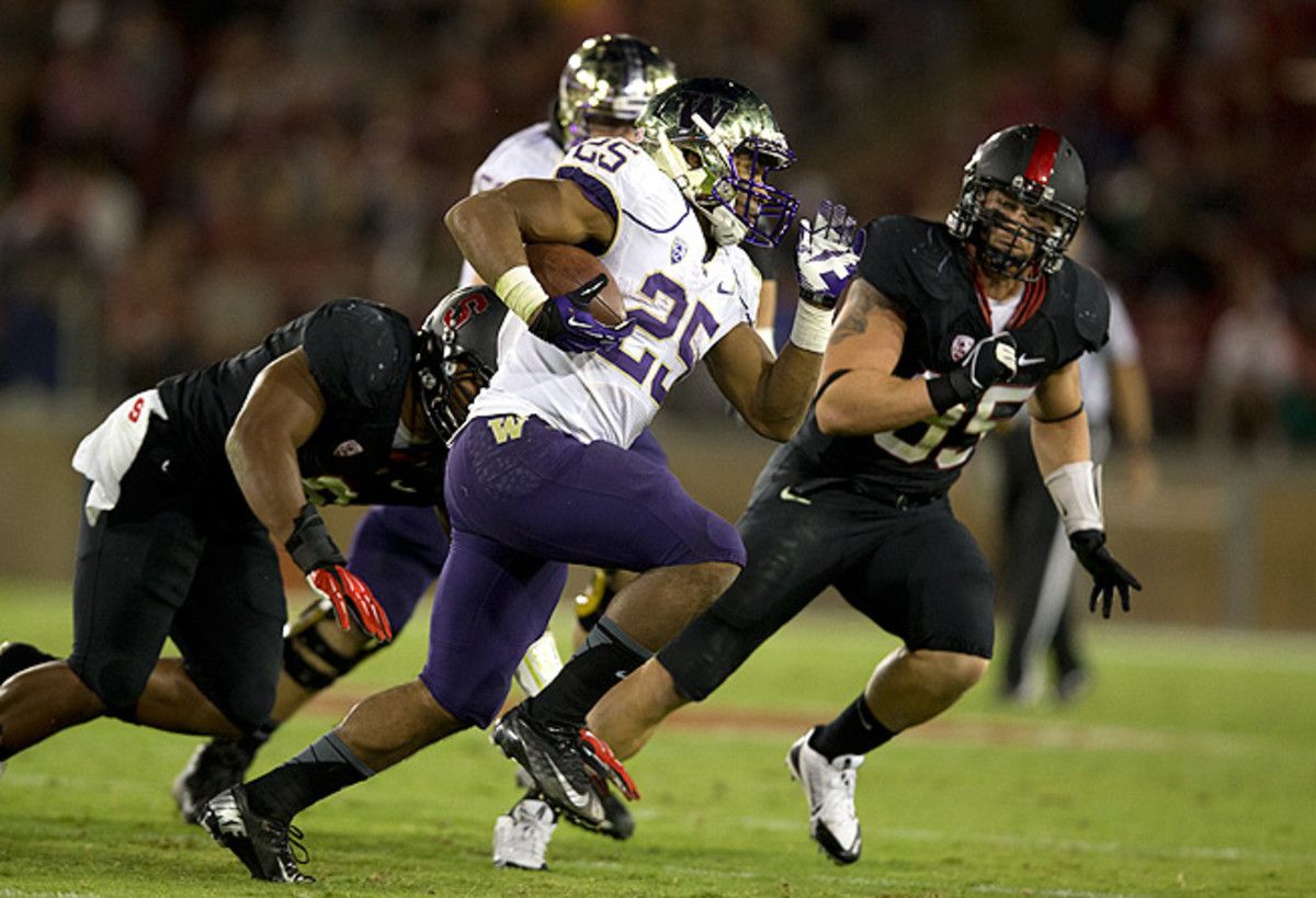 Bishop Sankey was drafted with the 54th pick, making this the second-straight year a RB wasn't taken in round one.