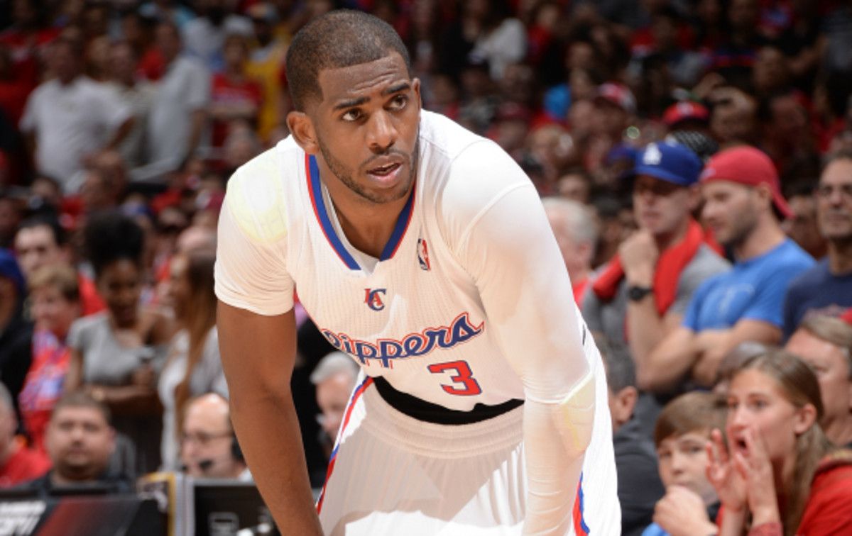 Chris Paul had 28 points and 8 rebounds in the Clippers Game 1 loss. (Andrew D. Bernstein/National Basketball/Getty Images)
