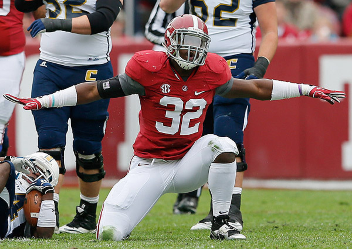 Baltimore Ravens select C.J. Mosley No. 17 overall in the 2014 NFL draft