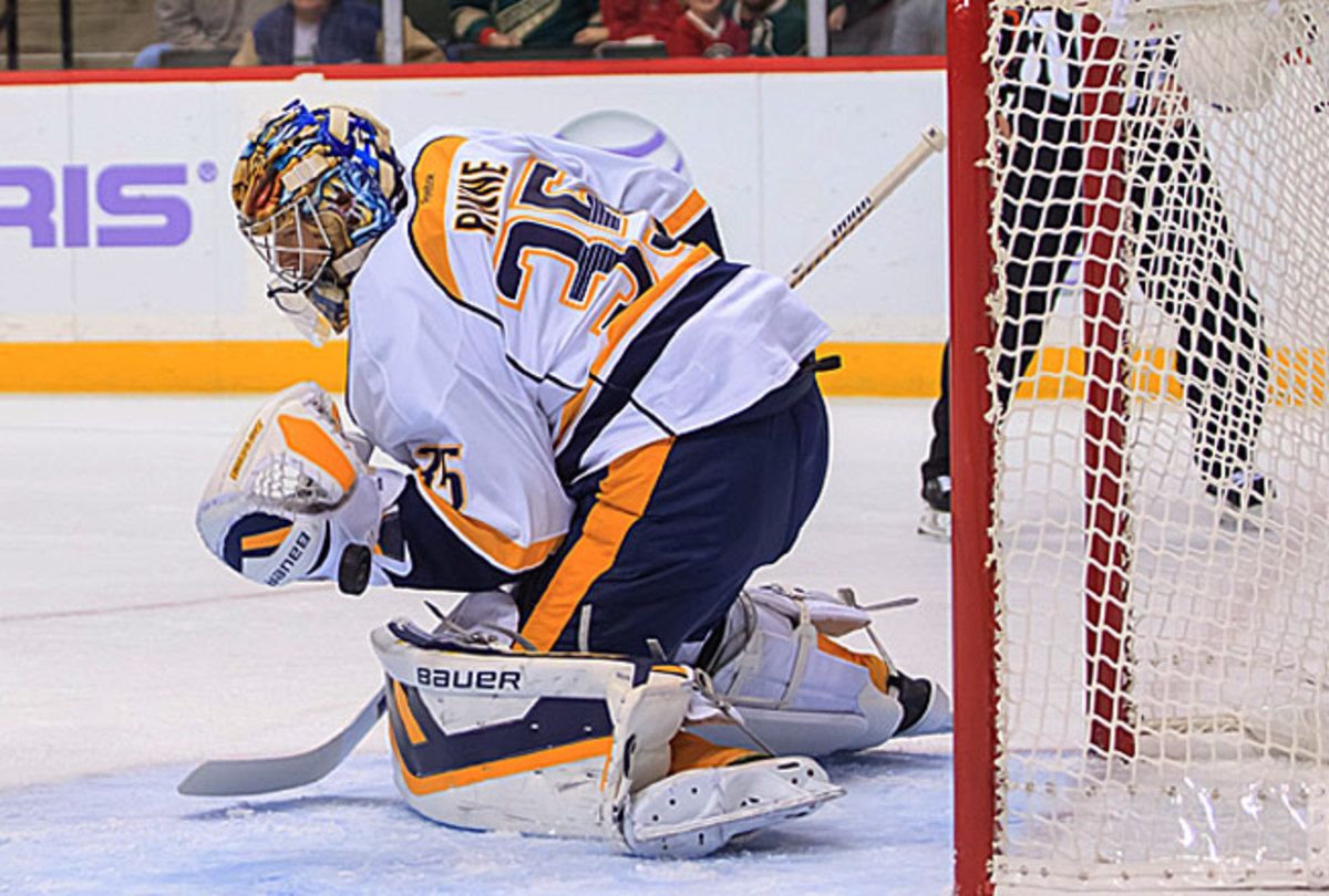 The Predators' playoff hopes will likely rest on whether Pekka Rinne can return this season.