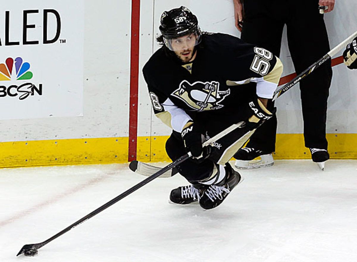 Kris Letang of the Pittsburgh Penguins