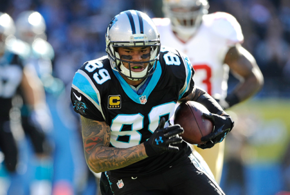 Steve Smith's time with the Panthers might be at an end. (Grant Halverson/Getty Images)