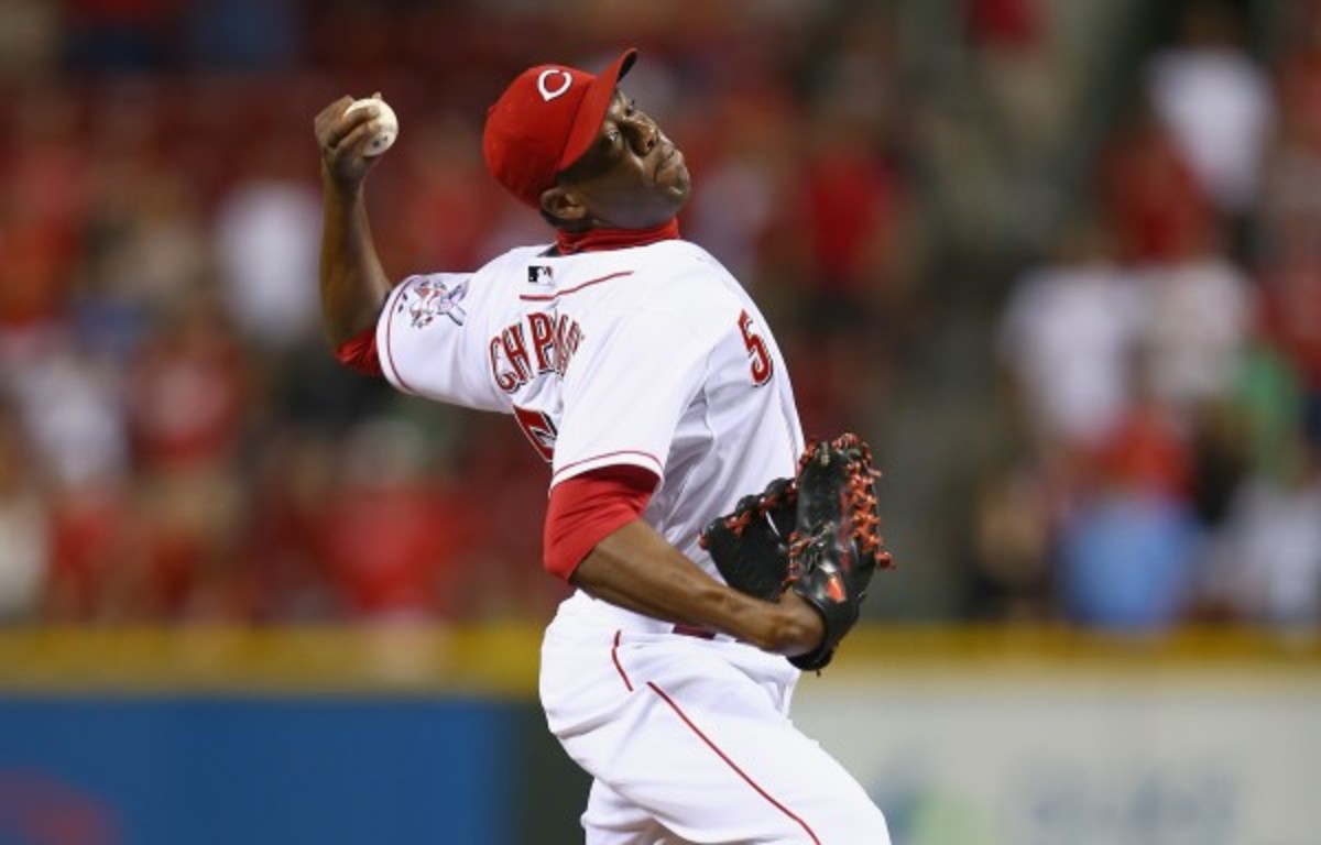 Aroldis Chapman had a career 2.40 ERA heading into this season. (Andy Lyons/Getty Images)