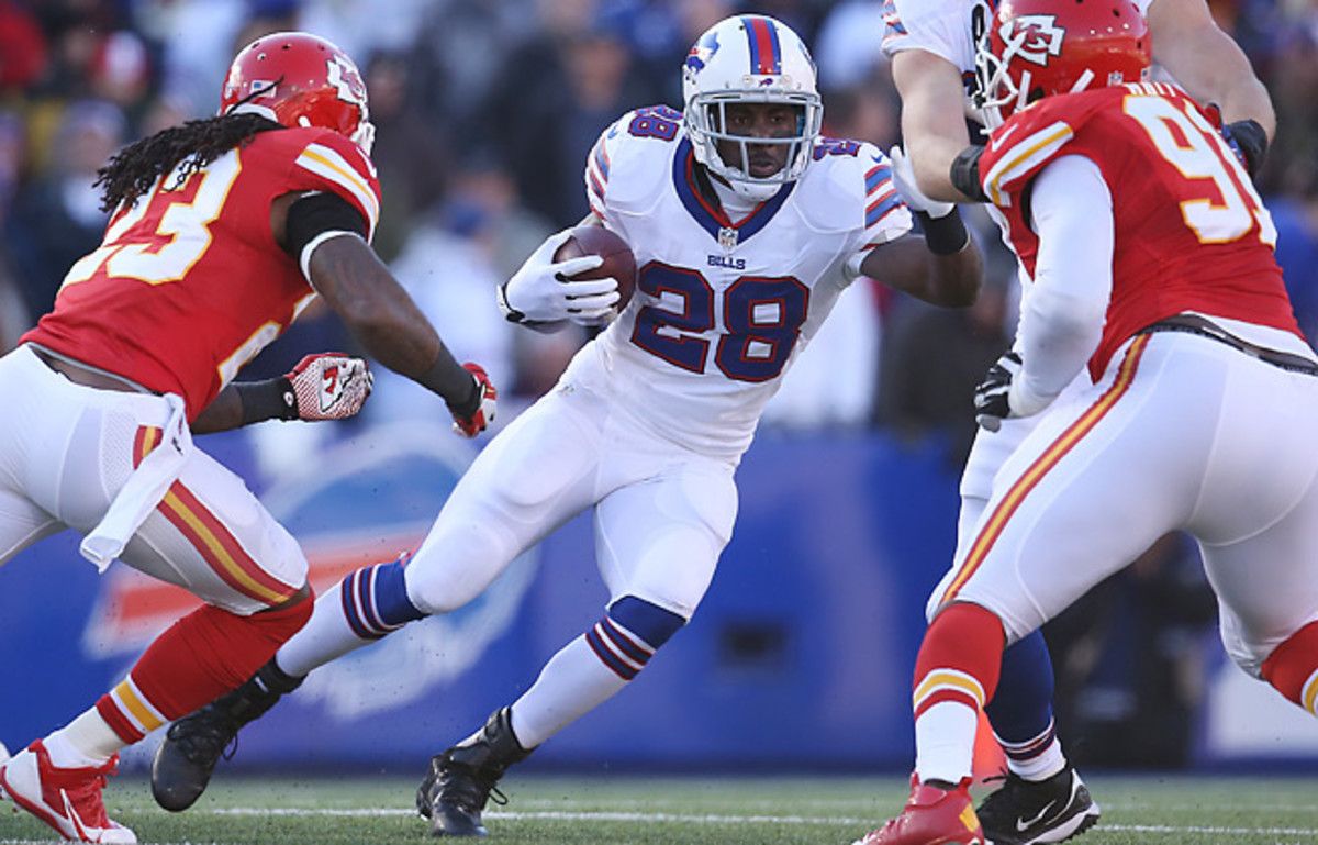A first-round pick in many fantasy drafts, C.J. Spiller disappointed with a mere two TDs in 2013.