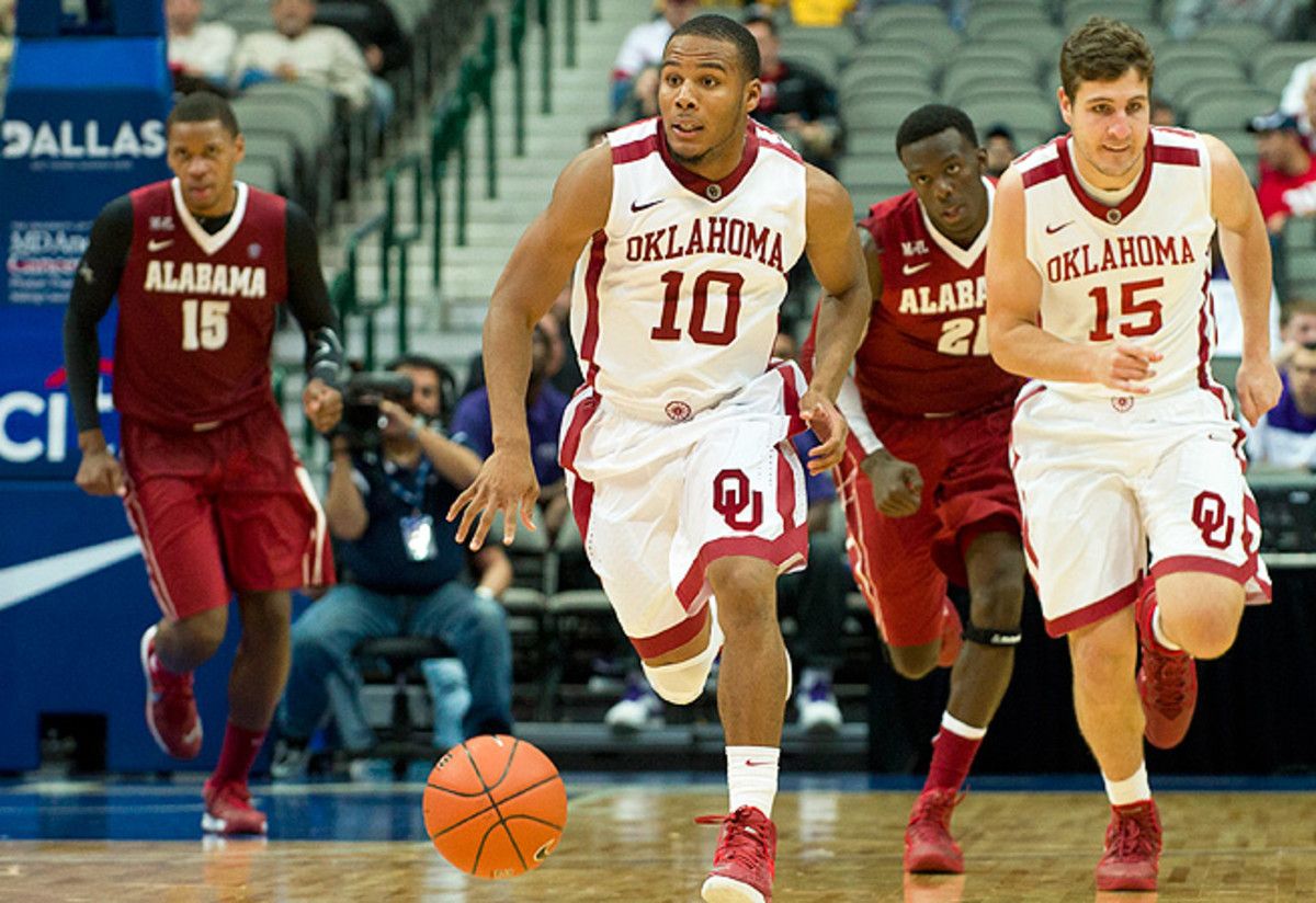 Jordan Woodard has been a key leader in Oklahoma's offense this season, averaging 11.3 points per game.
