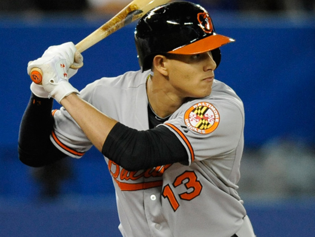 Manny Machado will make his season debut after missing all of April. (Brad White/Getty Images)