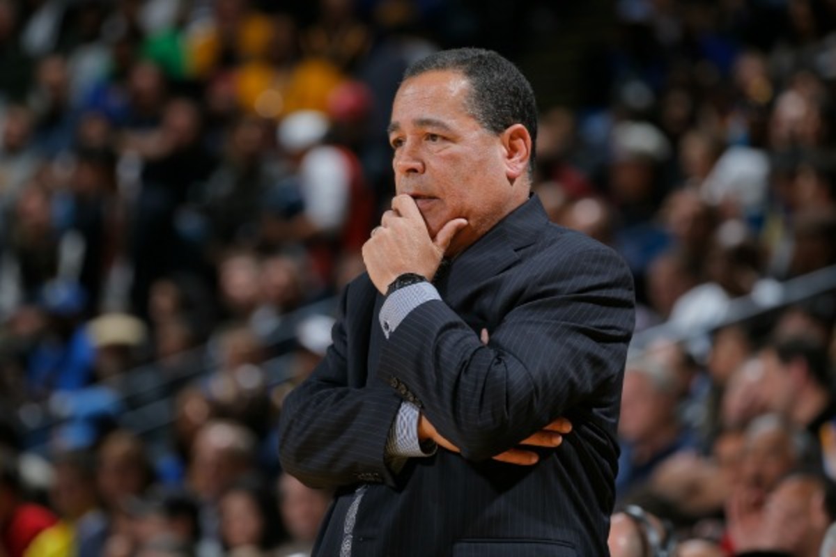Kelvin Sampson's previous coaching stops include Oklahoma. (Rocky Widner/NBAE via Getty Images)