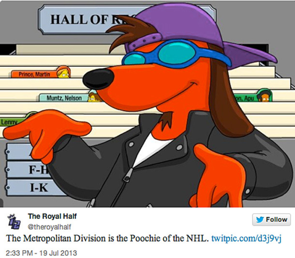 Twittersphere makes fun of NHL's Metropolitan Division