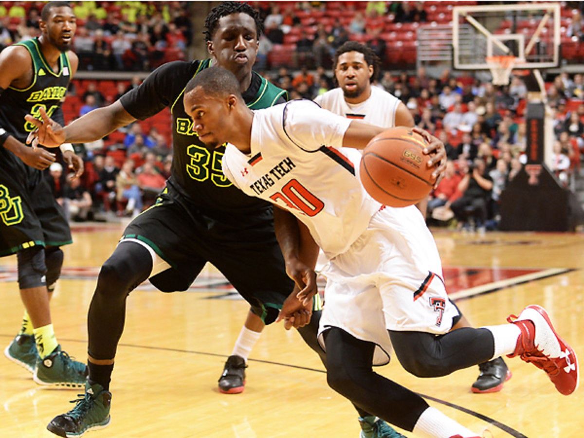 Jaye Crockett (right) and Texas Tech earned their first win over a ranked opponent since 2009. (John Weast/Getty Images)