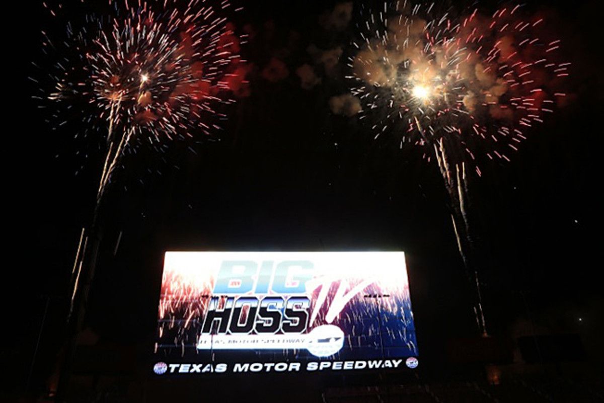 They say things are always bigger in Texas, and the Texas Speedway video board is very big.