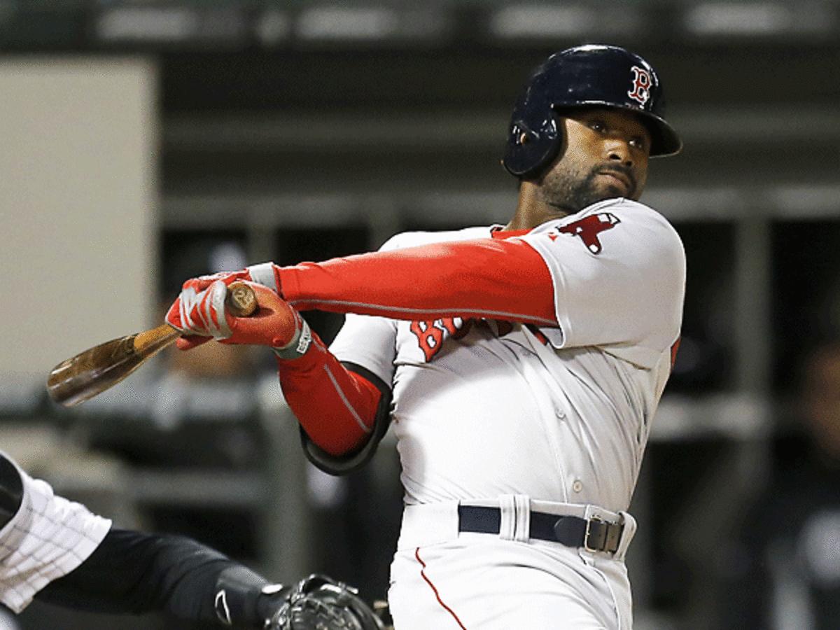 Jackie Bradley's RBI double in the 14th mercifully ended a long haul between Boston and Chicago. (Charles Rex Arbogast/AP)