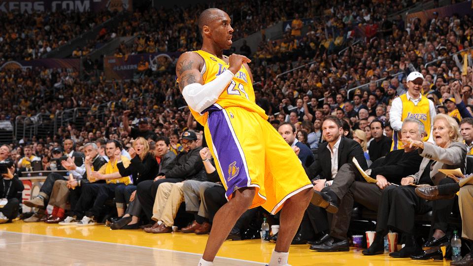 Kobe Bryant challenges himself with a 30foot shot attempt Sports