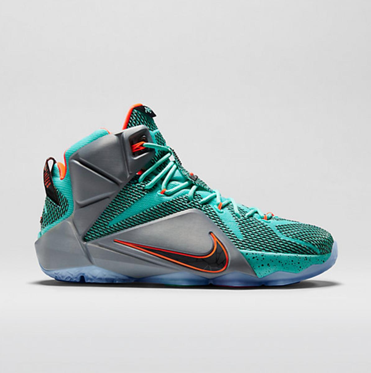 lebron 12s green