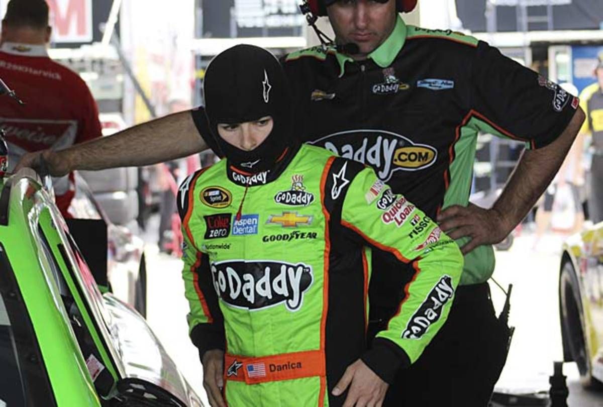 Danica Patrick drove a full season in the Nationwide Series in 2012.