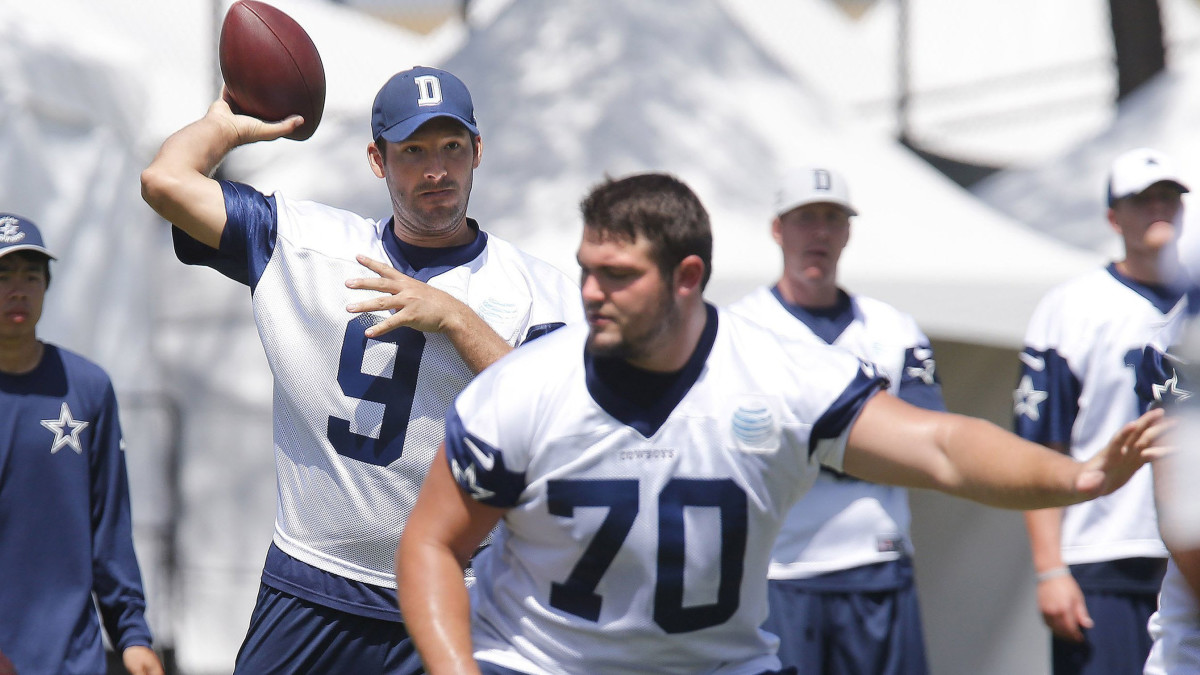 Dallas Cowboys release depth chart Rookie Zack Martin on first team